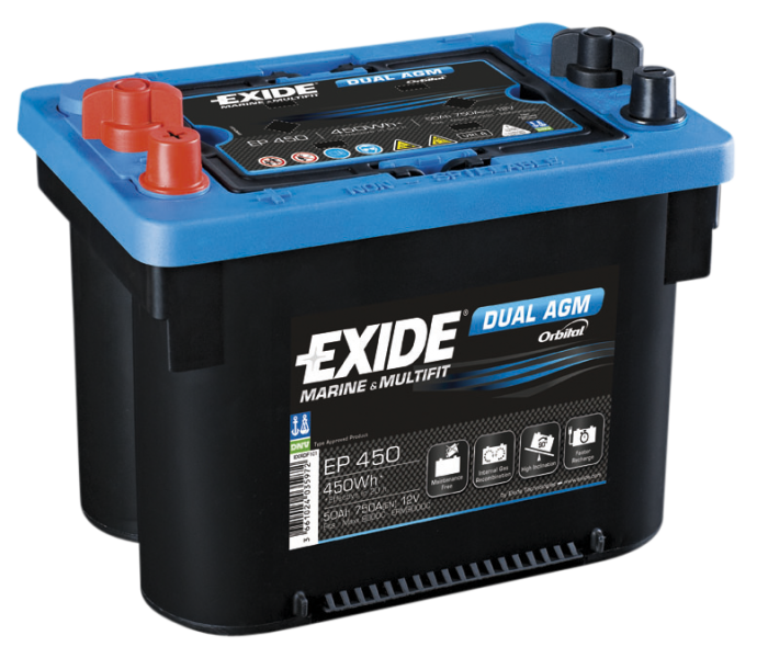 Аккумулятор exide dual